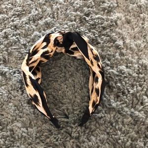 Leopard headband
